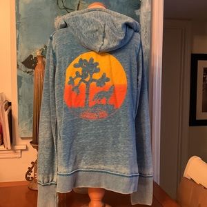 Joshua tree zip up hoodie
